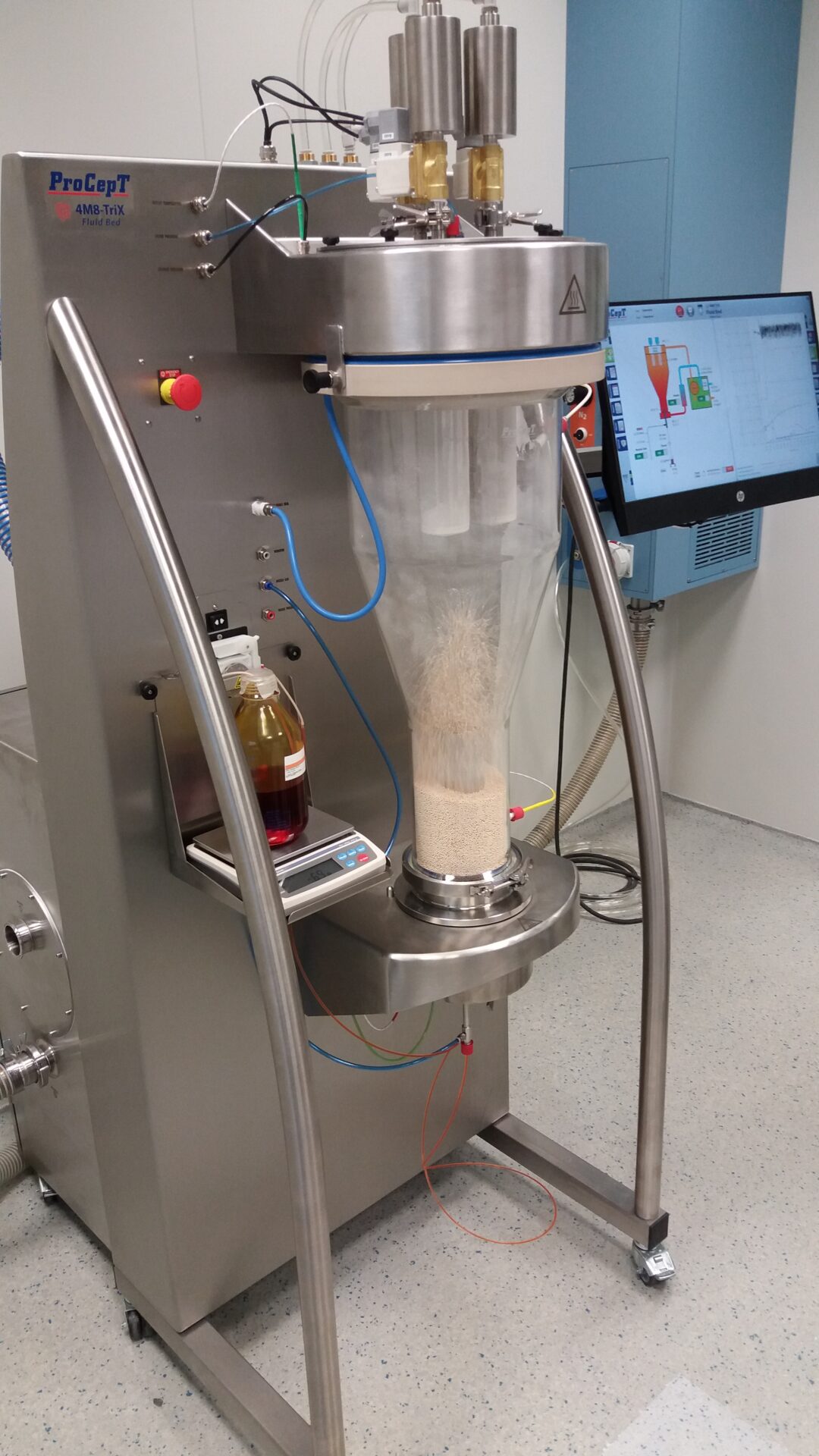 Fluid Bed Coater Granulator - PROCEPT - Particle Engineering Processing ...
